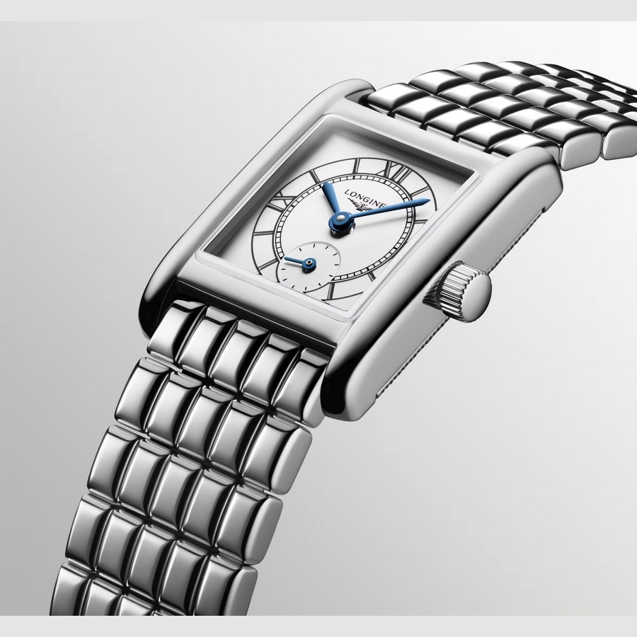 Đồng Hồ Longines Mini Dolcevita Nữ 21.5x29mm Xám